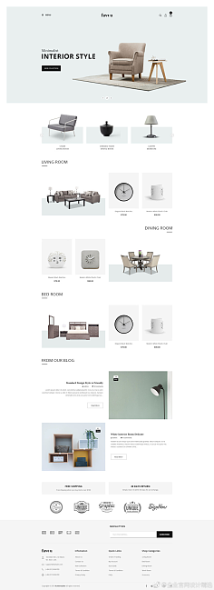 網頁風格集合 從極簡到創意，探索網頁設計的多樣風貌